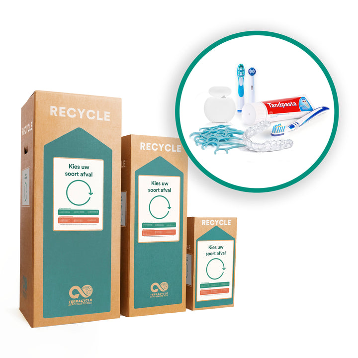 Recycle mondverzorgingsproducten met Zero Waste Box