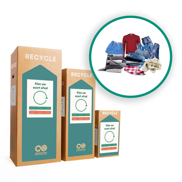 Recycling oplossing voor textiel en kleding