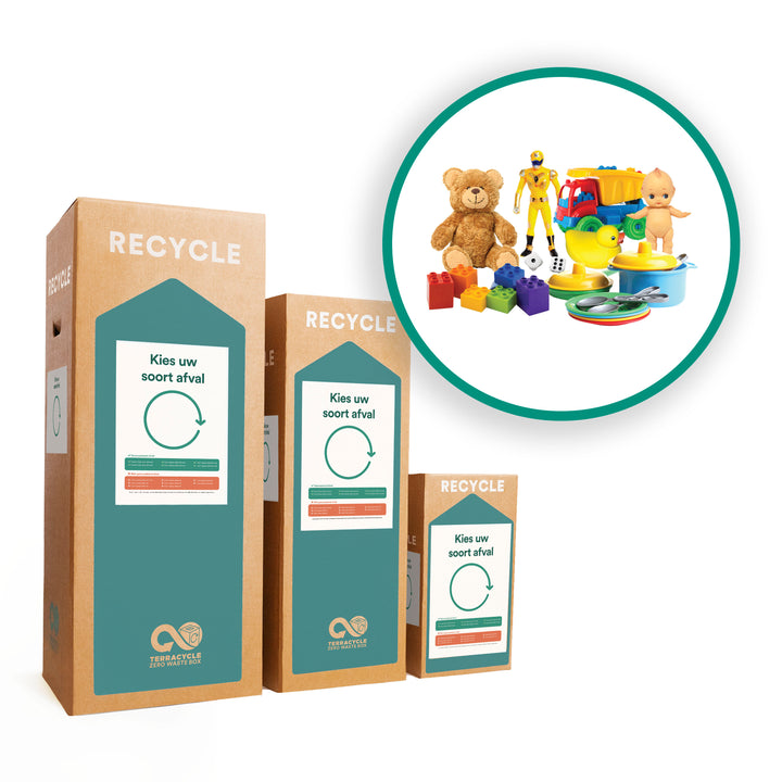 Recycling oplossing voor speelgoed en spelletjes