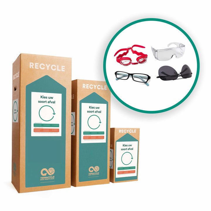Recycling oplossing voor brillen