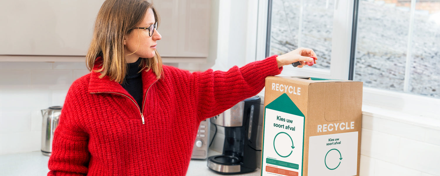 Recyclingoplossingen voor thuis