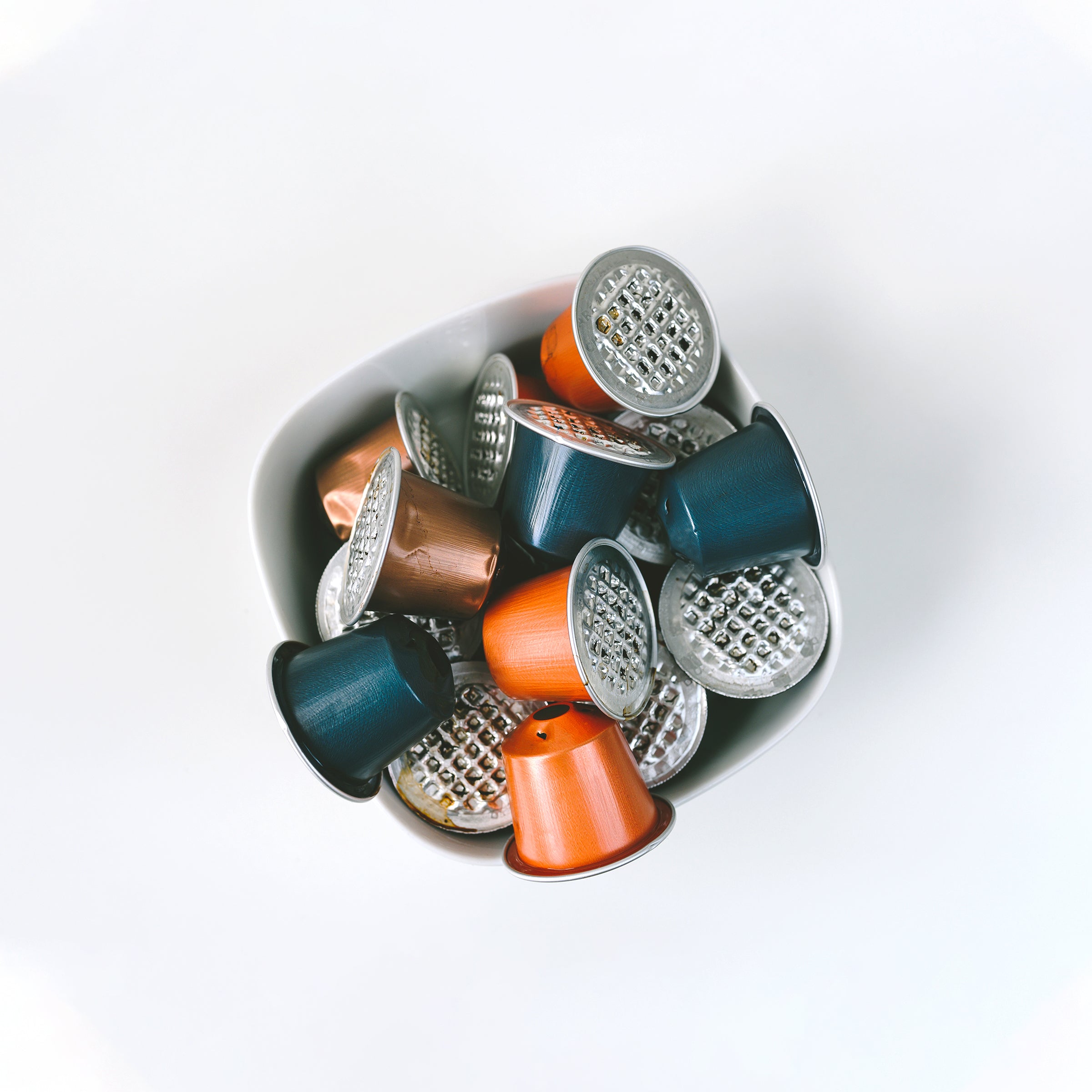 Recyclen van koffiecapsules