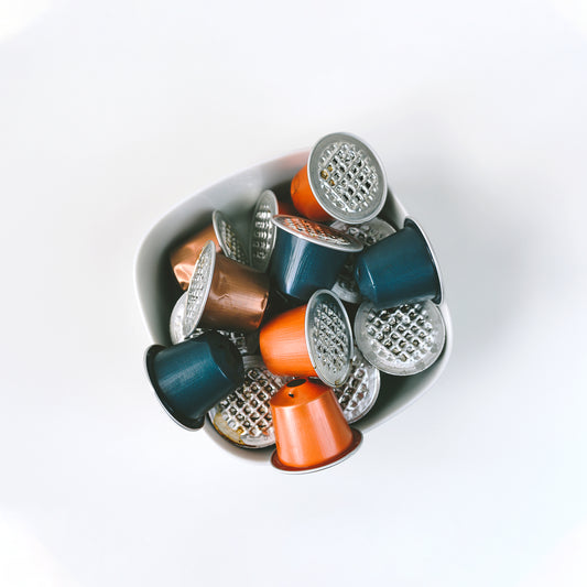 Recyclen van koffiecapsules