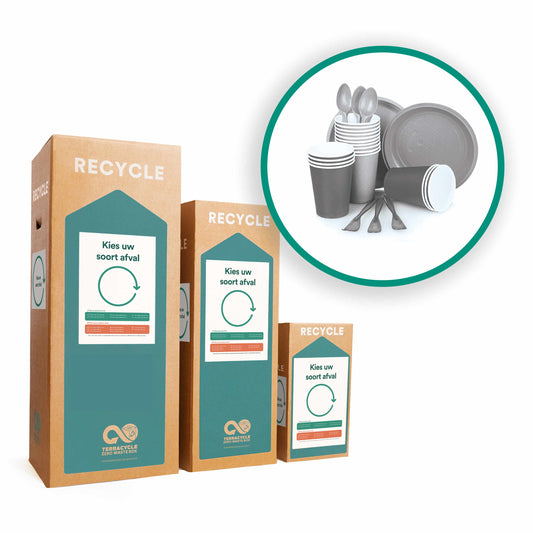 Industriële composteringsoplossing voor biologisch afbreekbaar plastic zoals PLA