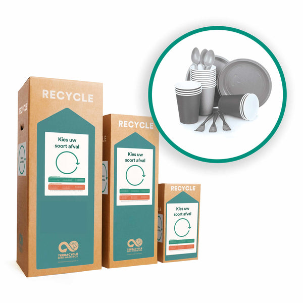 Industriële composteringsoplossing voor biologisch afbreekbaar plastic zoals PLA